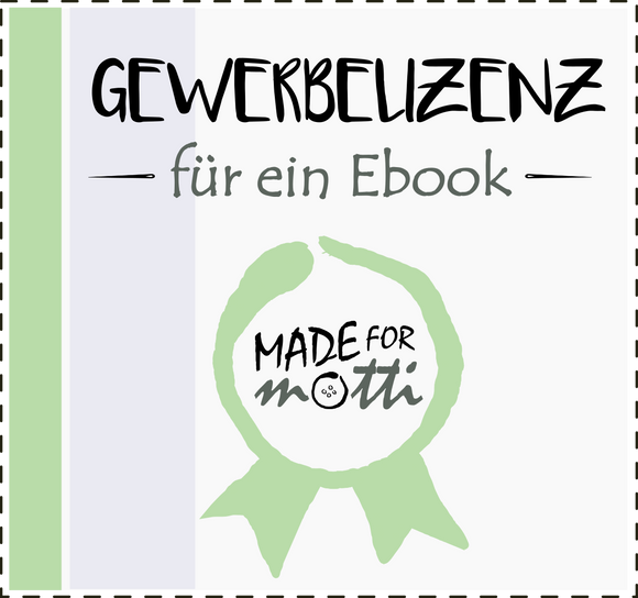 Gewerbelizenz für ein Ebook